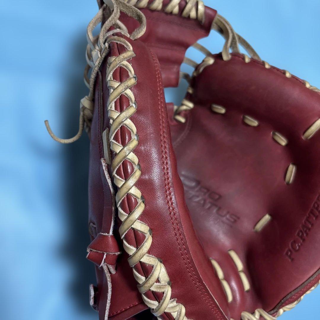 ZETT キャッチャーミット 小林モデル　袋付き