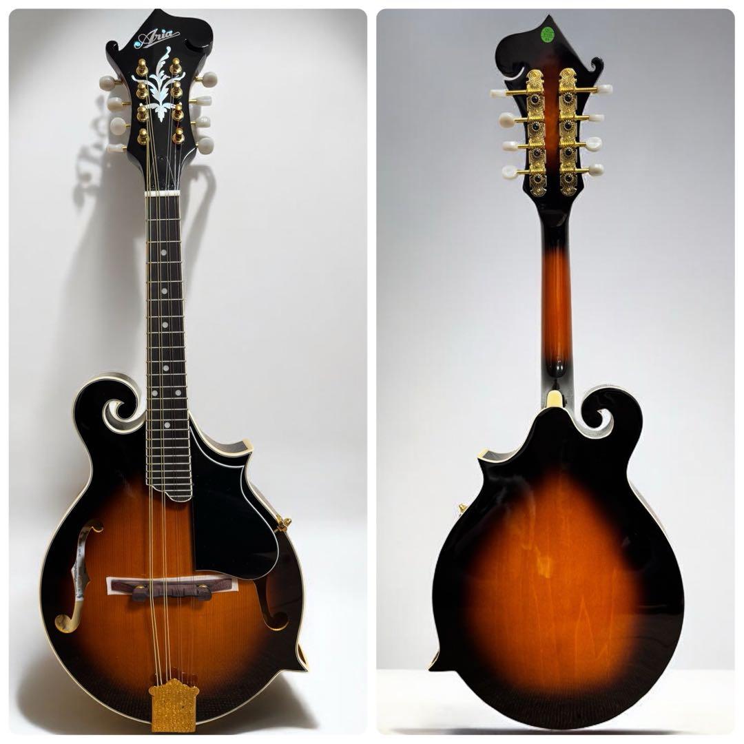 【美品】ARIA AM-40 フラットマンドリン ハードケース付き
