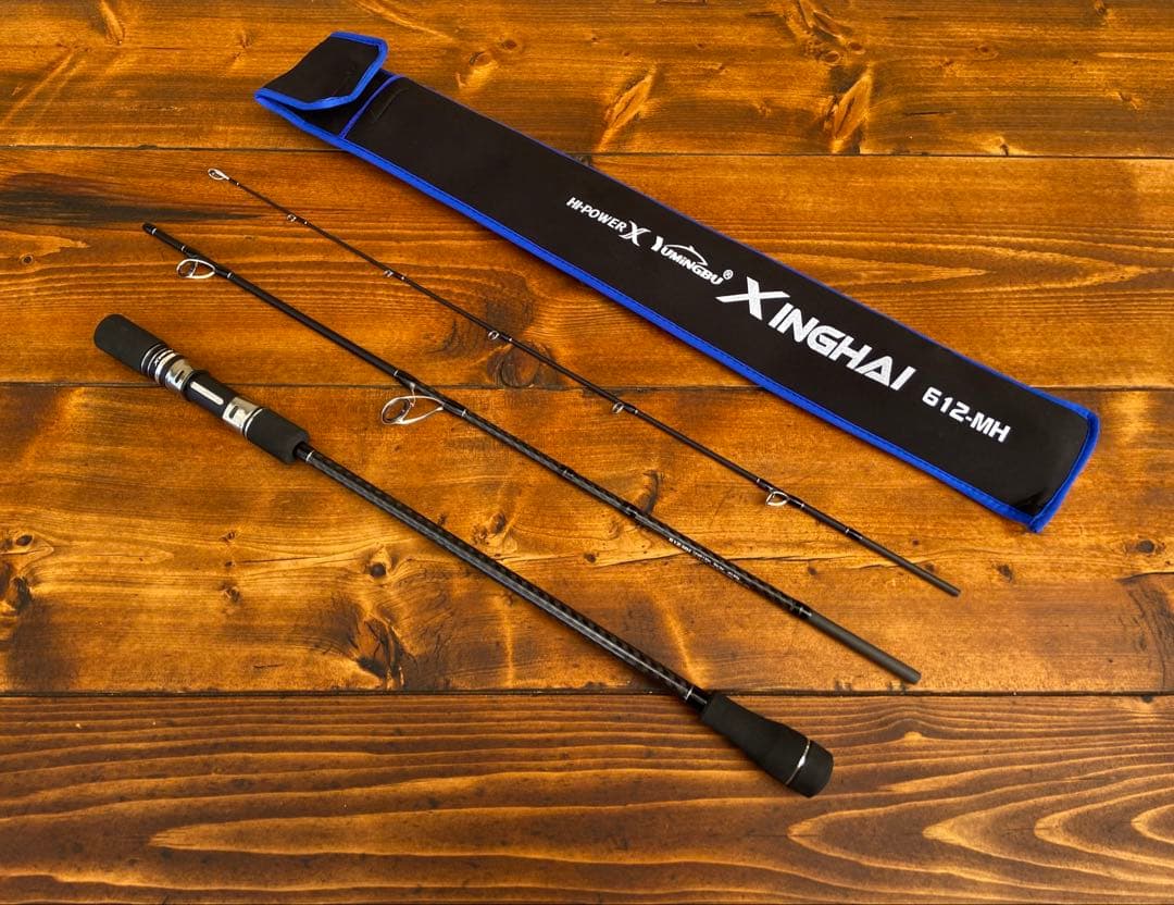 ジギングセット　ジギングロッド　パックロッド　スロージギング　6000番リール