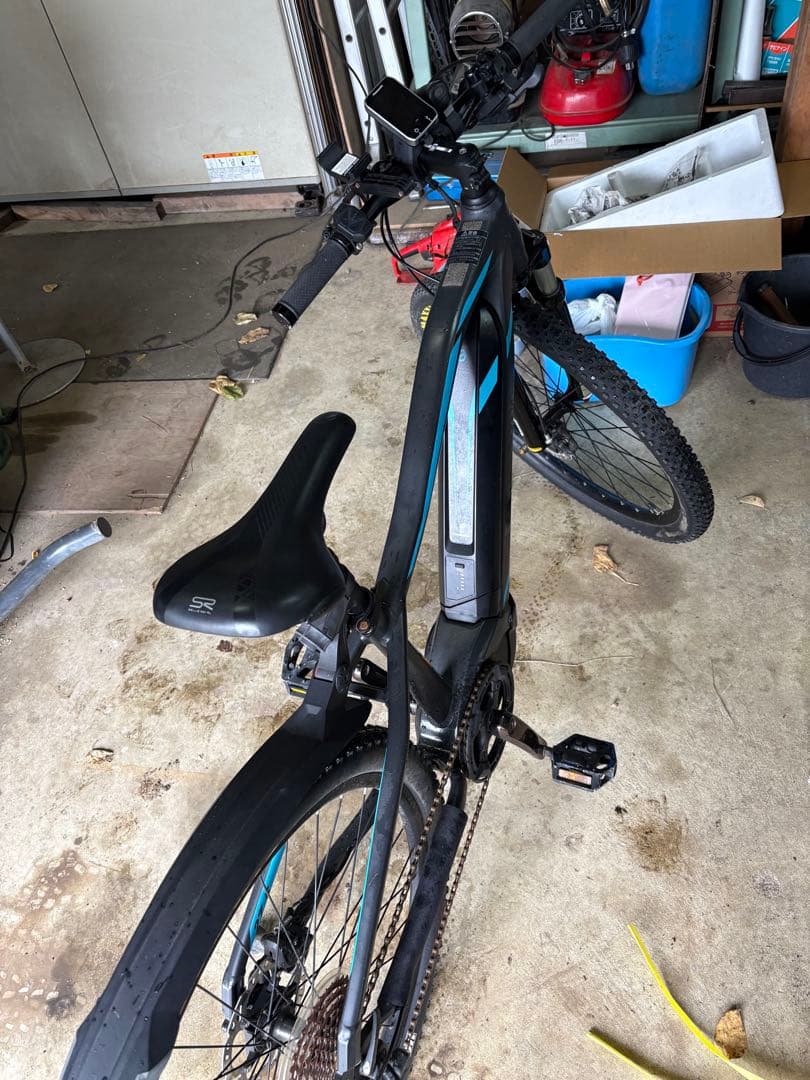 電動アシスト自転車 スポーツタイプ ブラック/ブルー