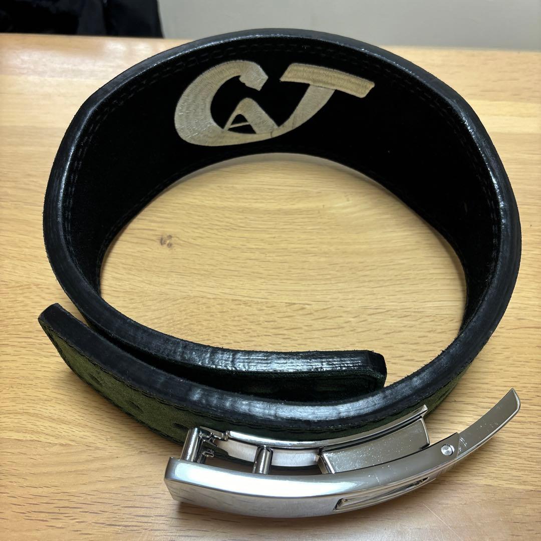 ジュラシック木澤　トレーニングベルト　Sサイズ パワーグリップ付き