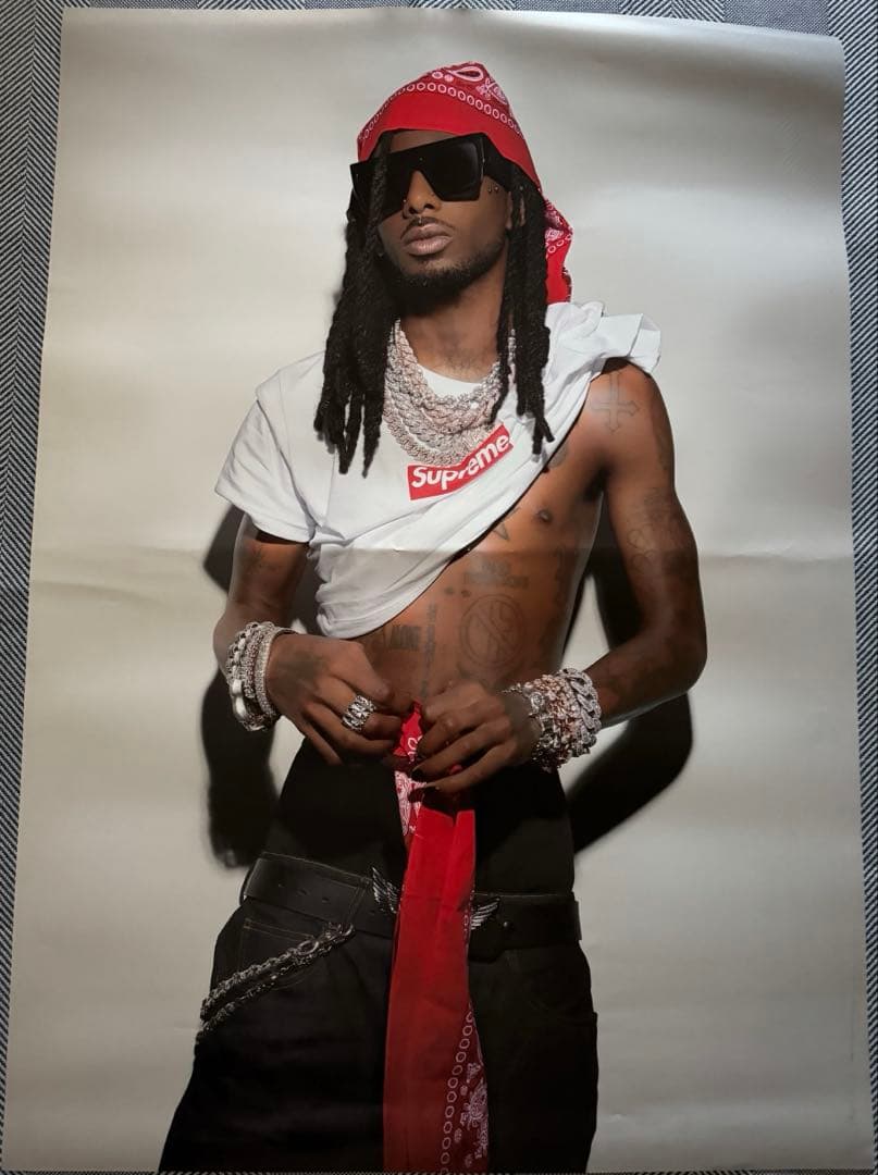 Playboi Carti Supreme 25FW ポスター 【原本】