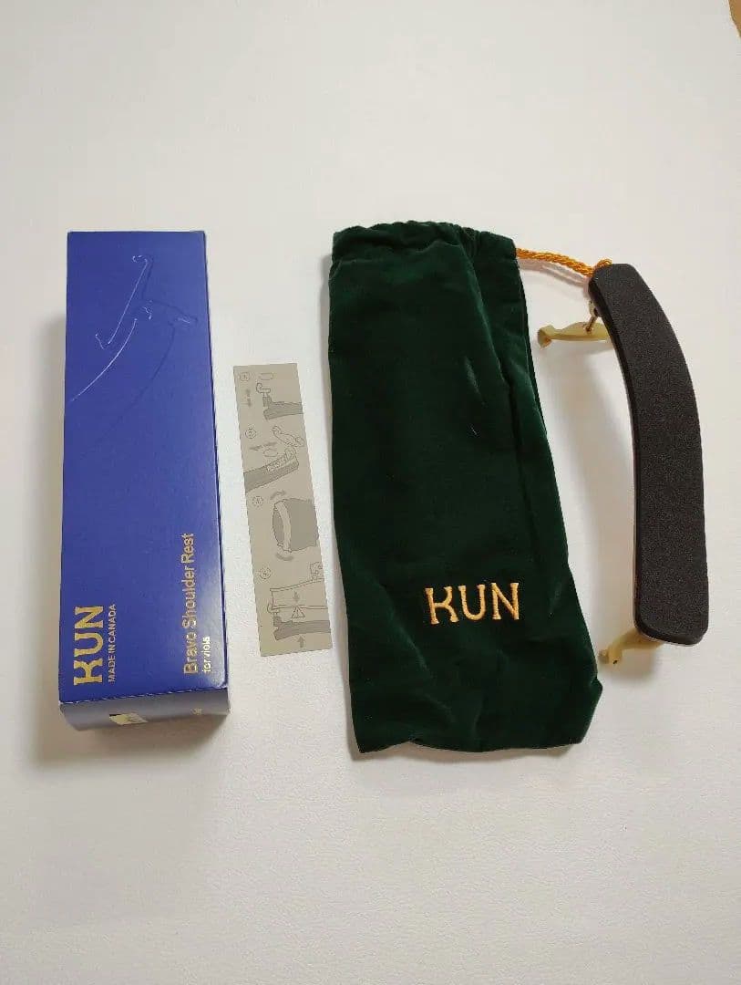 未開封新品　KUN Coussin Bravo violaショルダーレスト肩当て