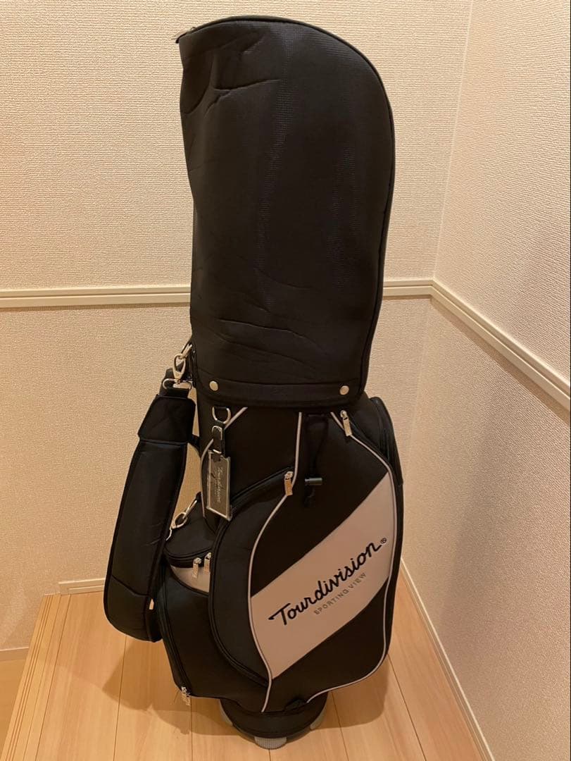 tourdivisionゴルフバッグ 木製ティー60mm 10本セットメンズ