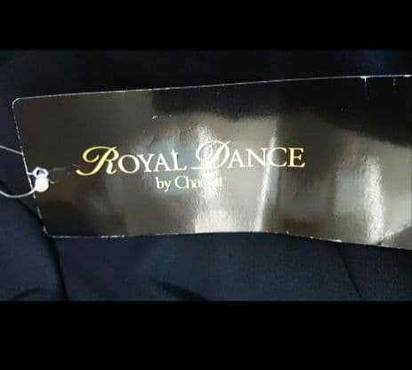 SALE☆チャコット　社交ダンス スカート L 黒 ダンス衣装 定価45100円