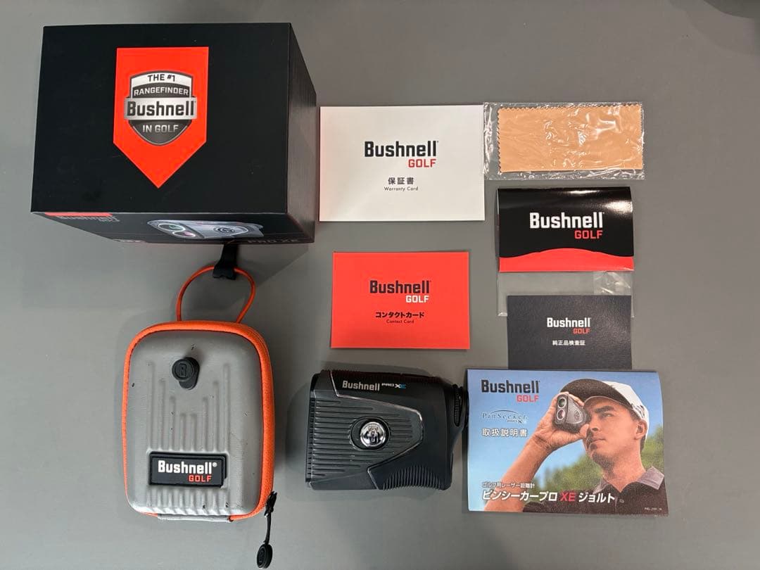 Bushnell Pro XE ブッシュネル ゴルフ距離計 ピンシーカー