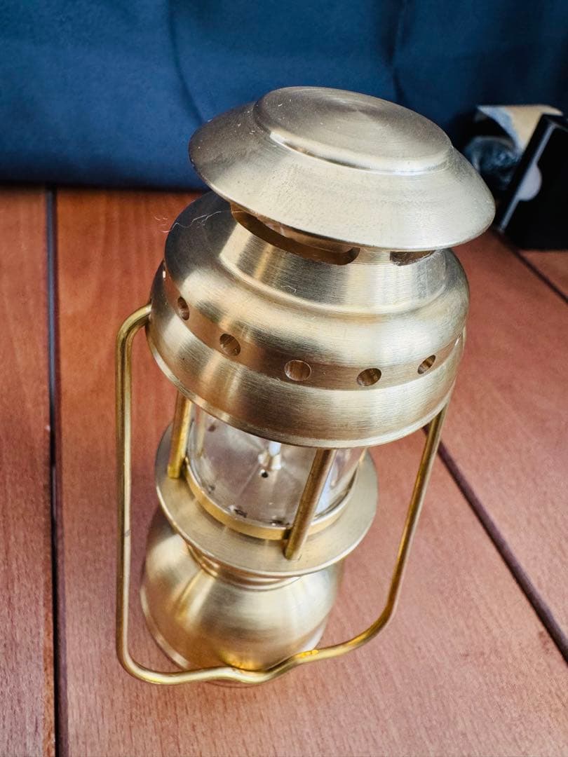 2in1 真鍮製 超小型オイルランプ ゴールゼロ用ランプシェード たまゆらタイプ