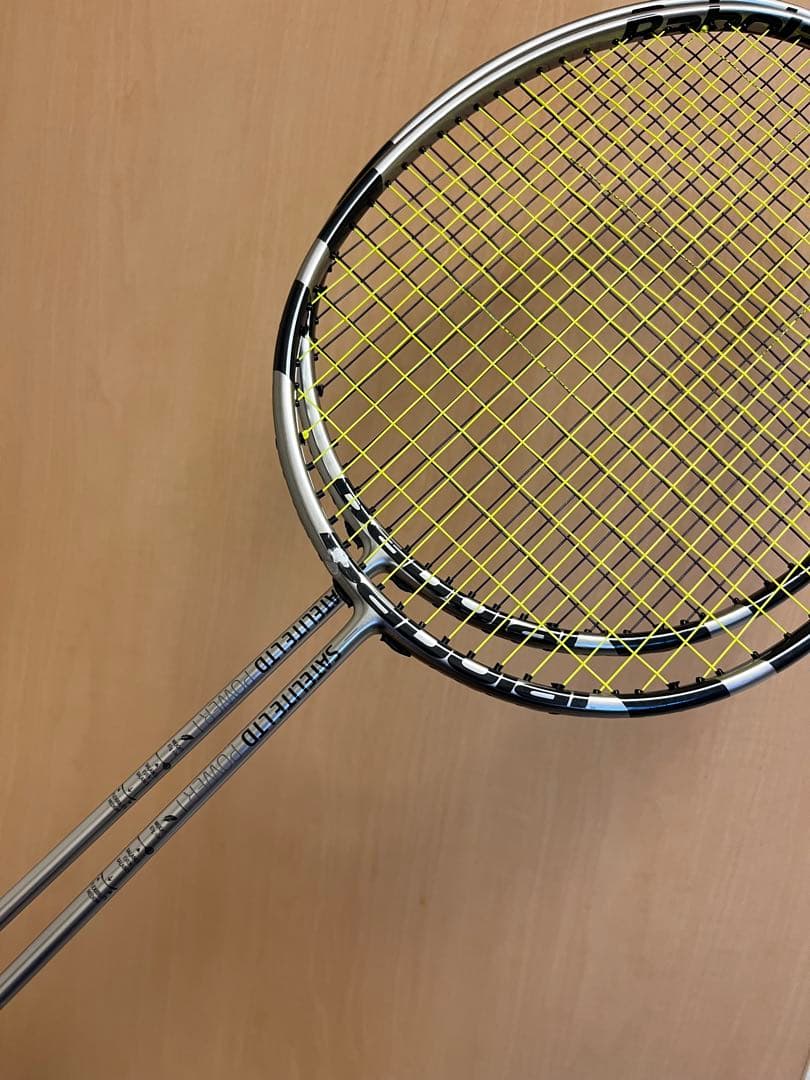 2本 サテライト 限定 パワー BabolaT バボラ バドミントン ラケット