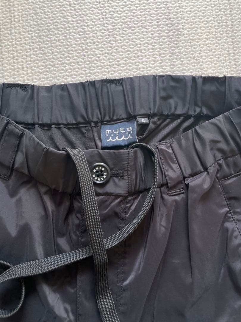 【MUTA】SOLOTEX® ストレッチパンツ （黒）4S
