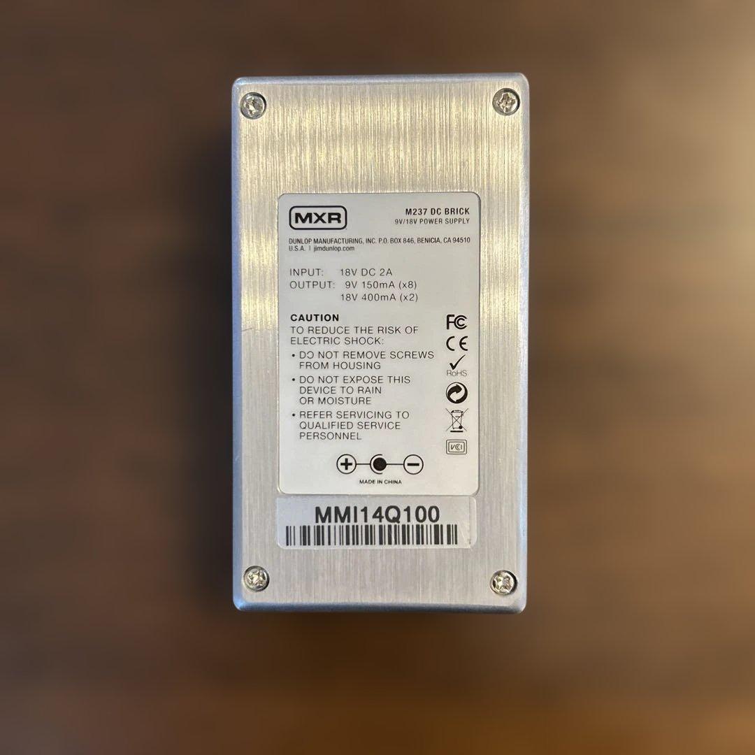MXR DC Brick エフェクター用電源