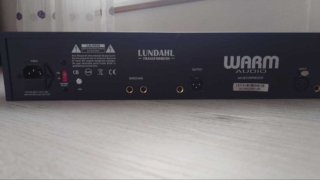 WARM AUDIO WA-1B チューブオプトコンプレッサー