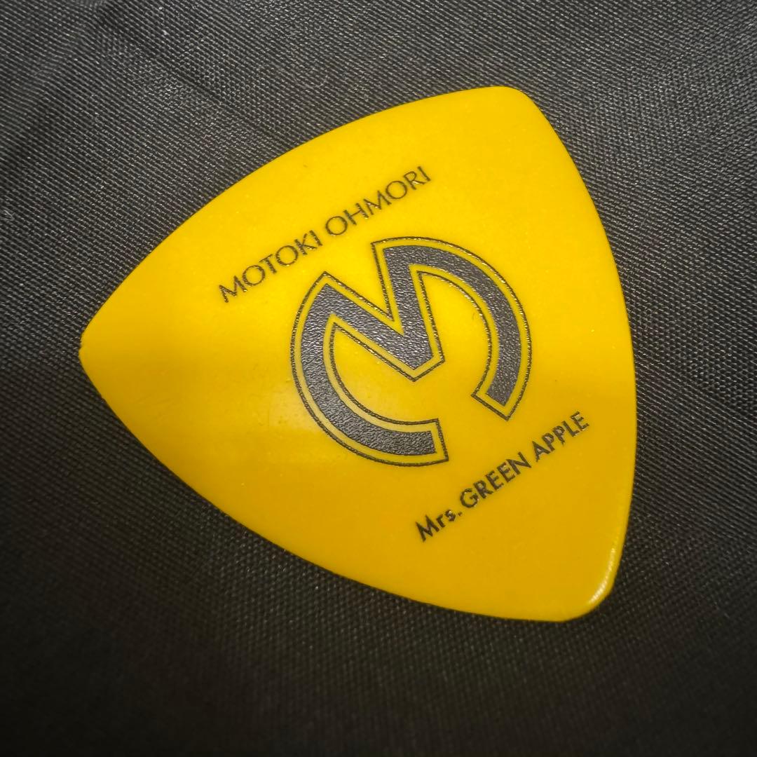 ミセスグリーンアップル 大森元貴 本人使用 ギターピック