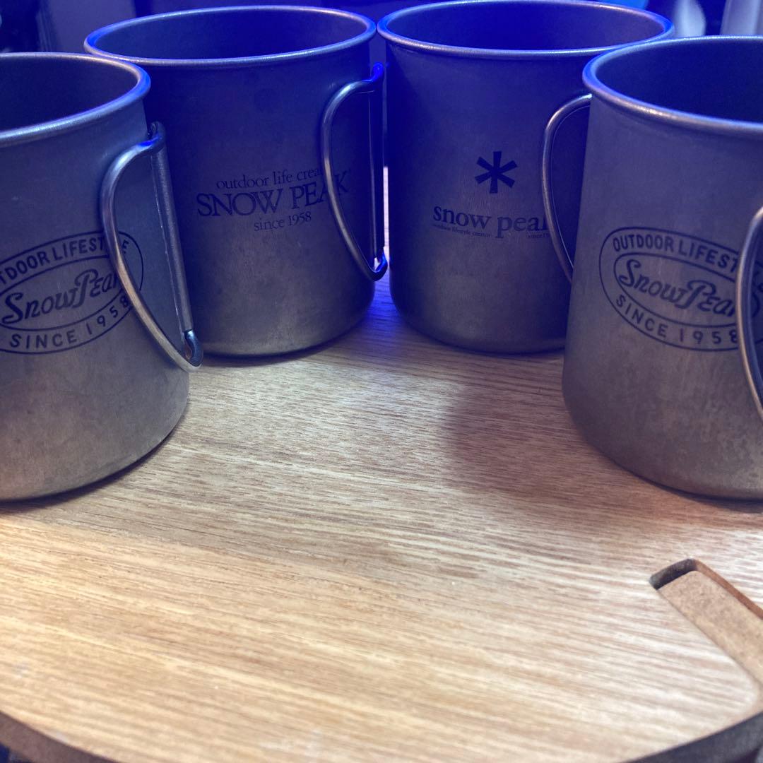 スノーピーク　60周年　シングルマグ　4個セット