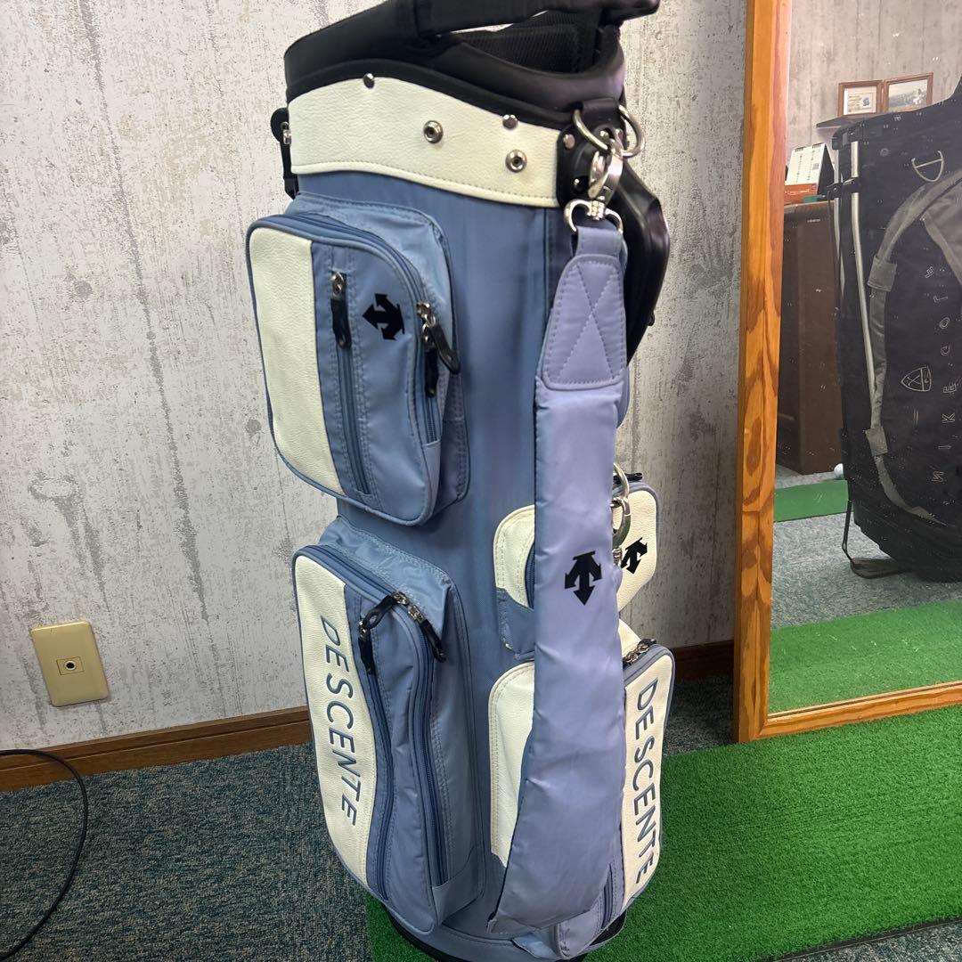25様　　専用　　DESCENTE ゴルフバッグ ライトブルー