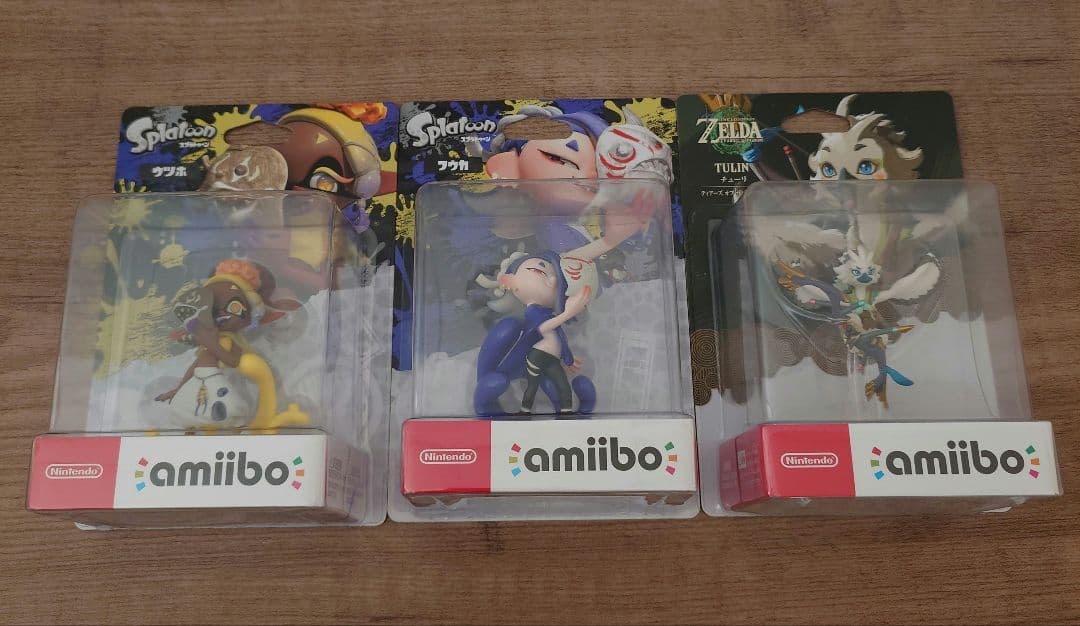 amiibo　フウカ　ウツホ　チューリ　あつ森