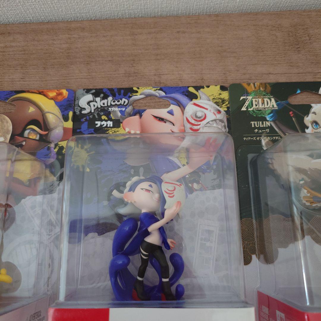 amiibo　フウカ　ウツホ　チューリ　あつ森