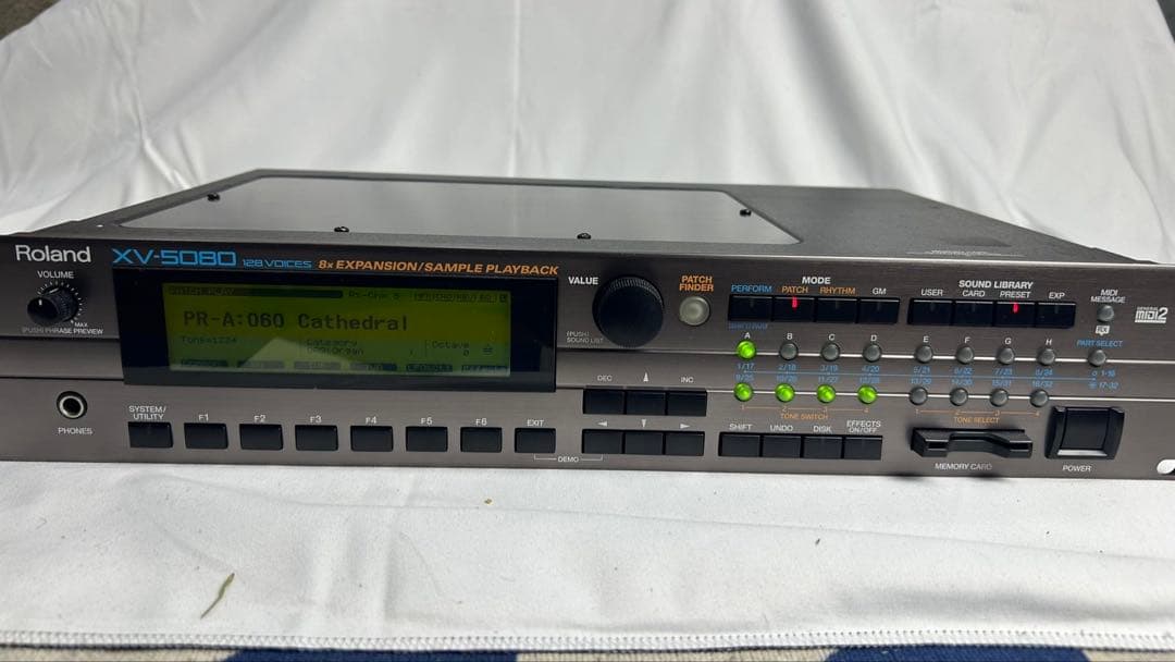 Roland XV-5080 ハードウェア音源 モジュール