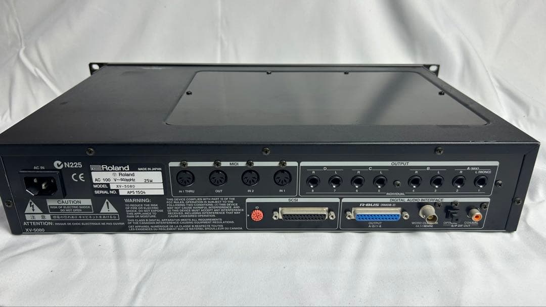Roland XV-5080 ハードウェア音源 モジュール