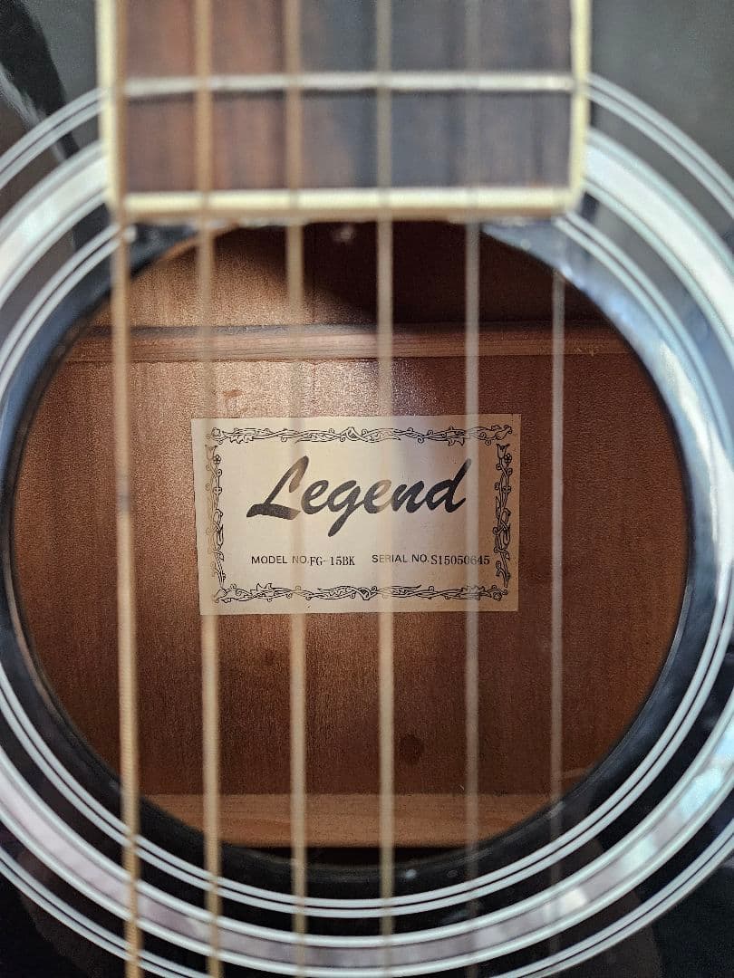 LEGEND FG-15BK アコースティックギター 初心者