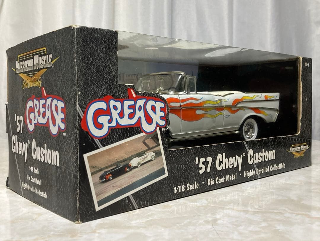 ダイキャスト　グリース　‘57 Chevy Custom 1/18 超レア