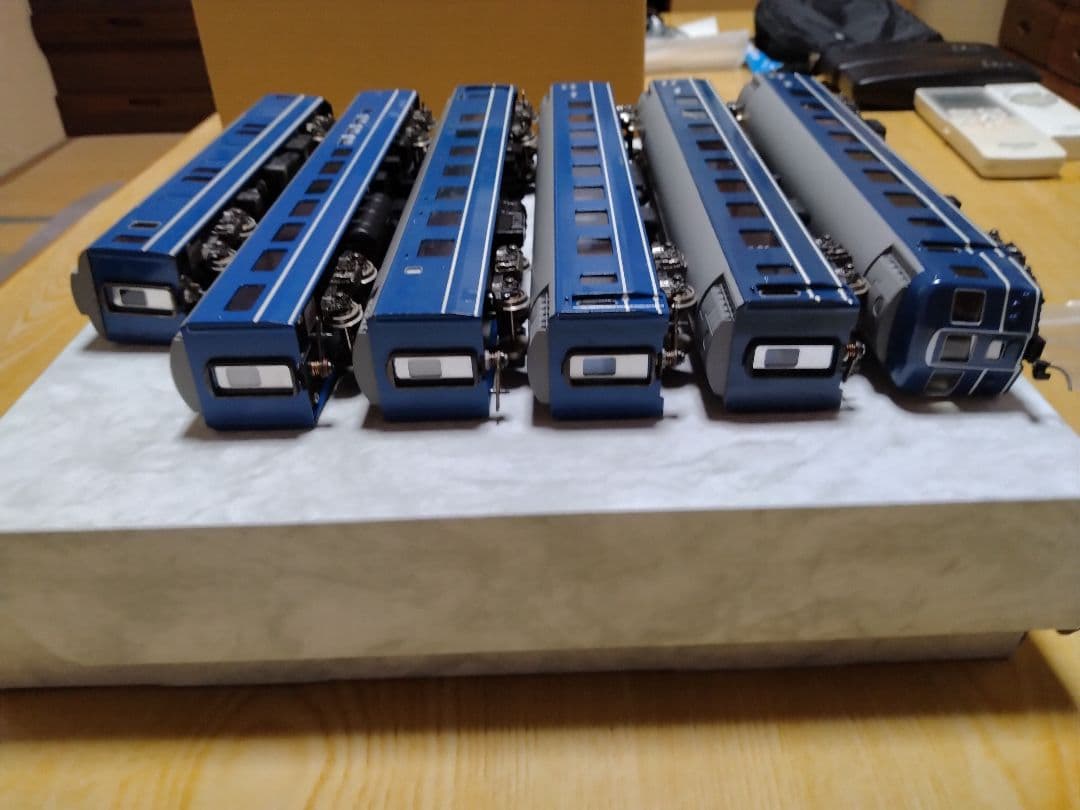 カツミ　HO　24系24形客車6両　ブラスモデル