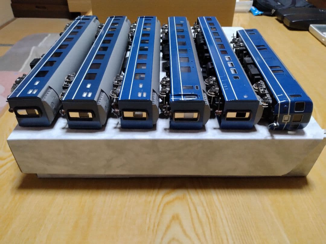 カツミ　HO　24系24形客車6両　ブラスモデル