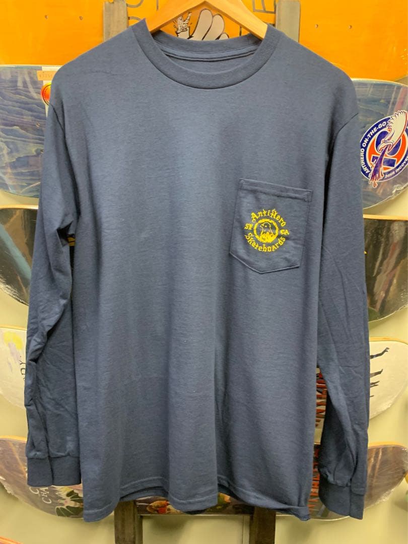 スケートボード ANTI HERO PIGEON MOTION POCKET L/S