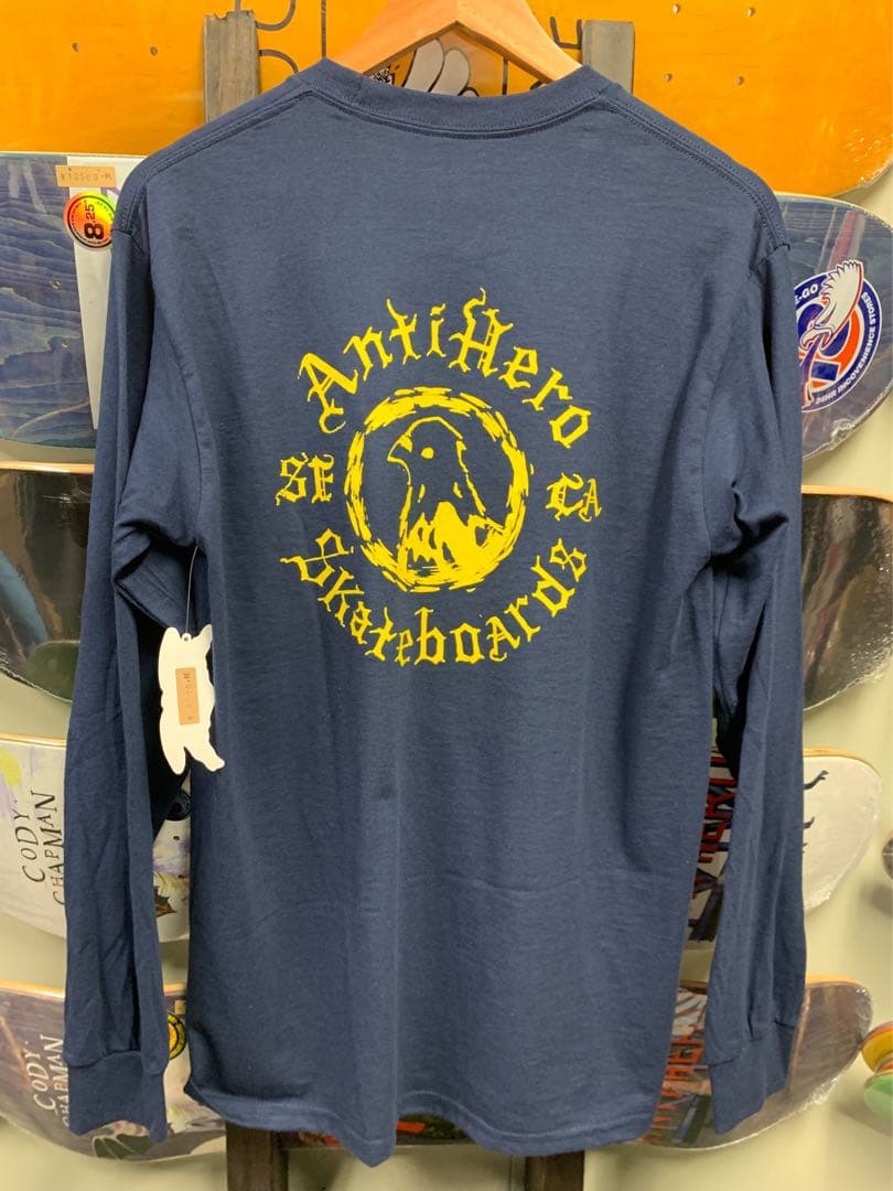 スケートボード ANTI HERO PIGEON MOTION POCKET L/S