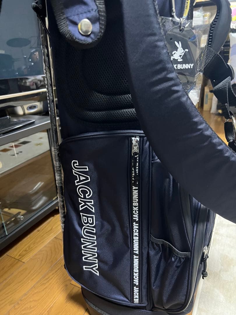 JACK BUNNY ゴルフバッグ ネイビー FRサイズ