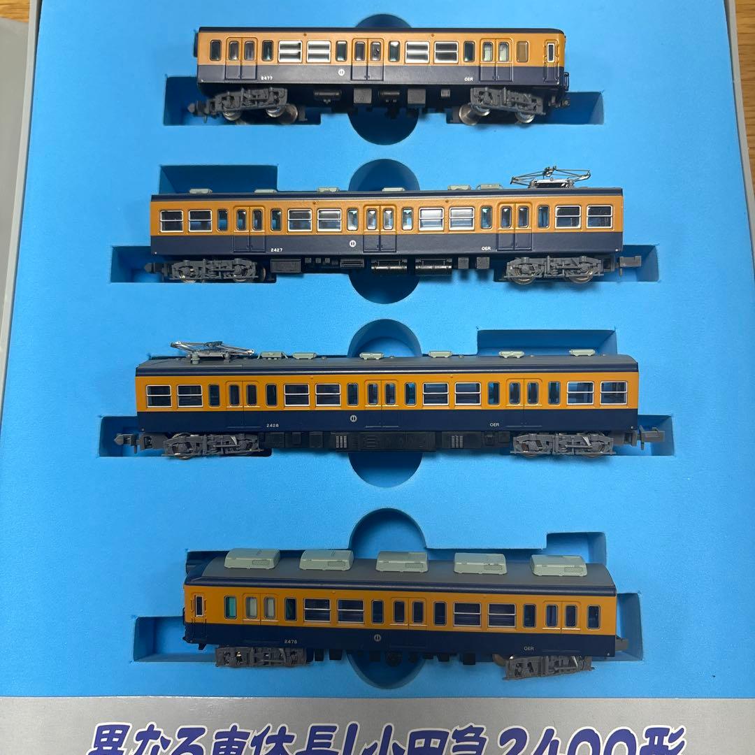 マイクロエース　a2482 小田急2400形　旧塗装　冷房改造車　4両セット