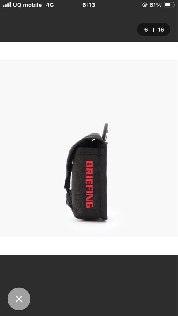 極美品 ブリーフィング ゴルフ スコープ BOX ポーチ