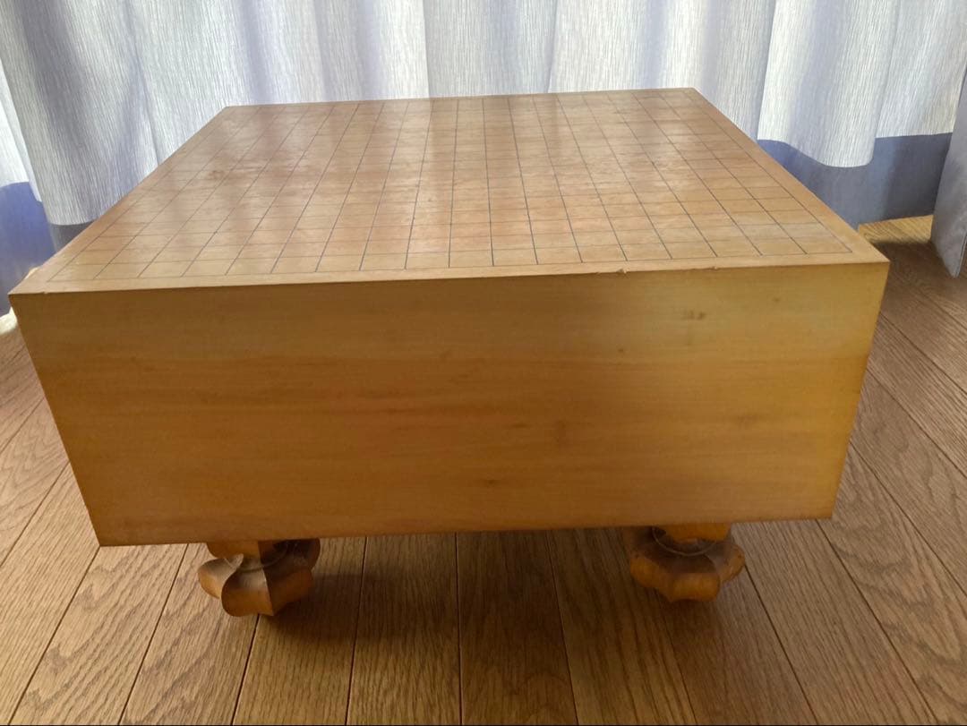 木製囲碁盤・碁石 5.8寸　静岡の工房　本榧(ほんかや)