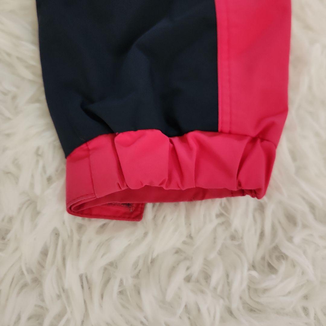 ザ ノースフェイス ジャンプスーツ スノーウエア ネイビー ピンク 130