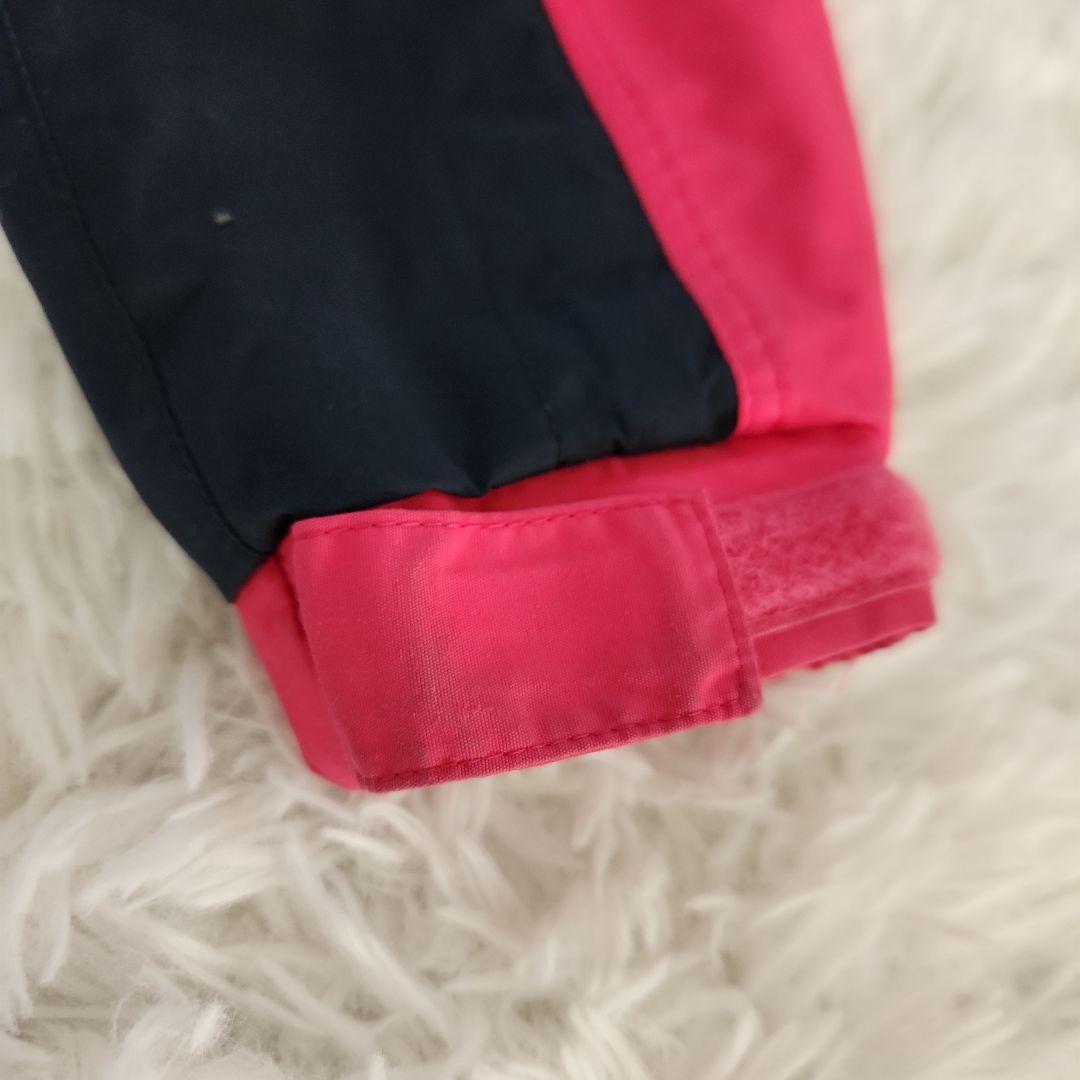 ザ ノースフェイス ジャンプスーツ スノーウエア ネイビー ピンク 130