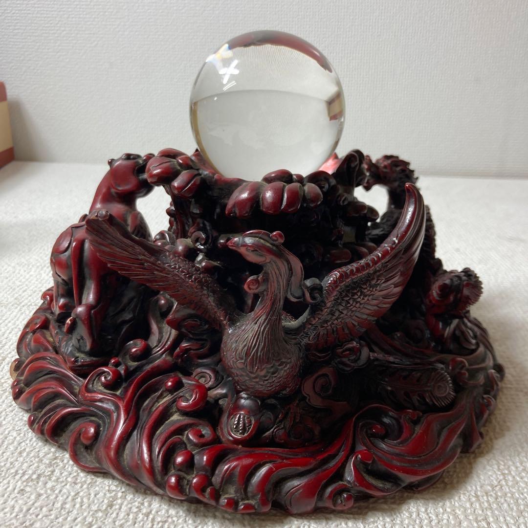 水晶　台座付き水晶　クリスタル