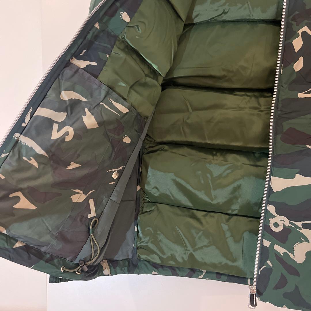 【極美品】Munsingwear FRONT9 迷彩 ダウンジャケット