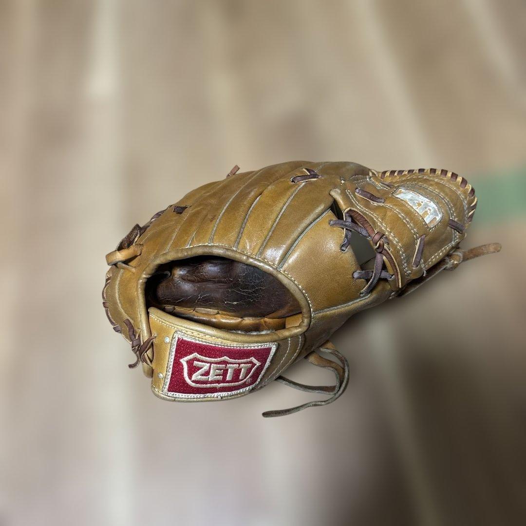 ZETT 硬式グローブ ブラウン