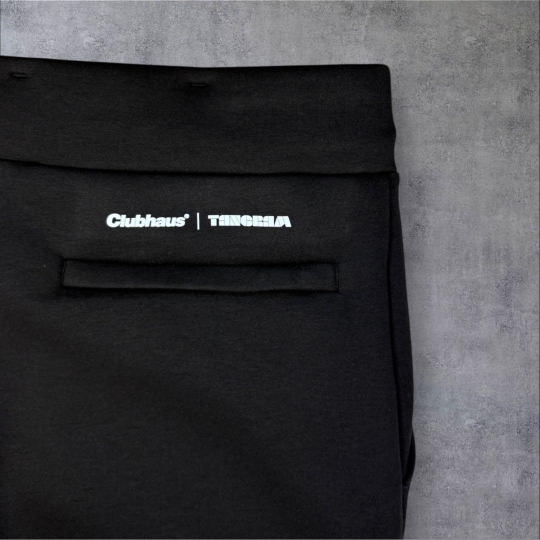 美品 clubhaus tangram ゴルフ パンツ ダブルニット XL