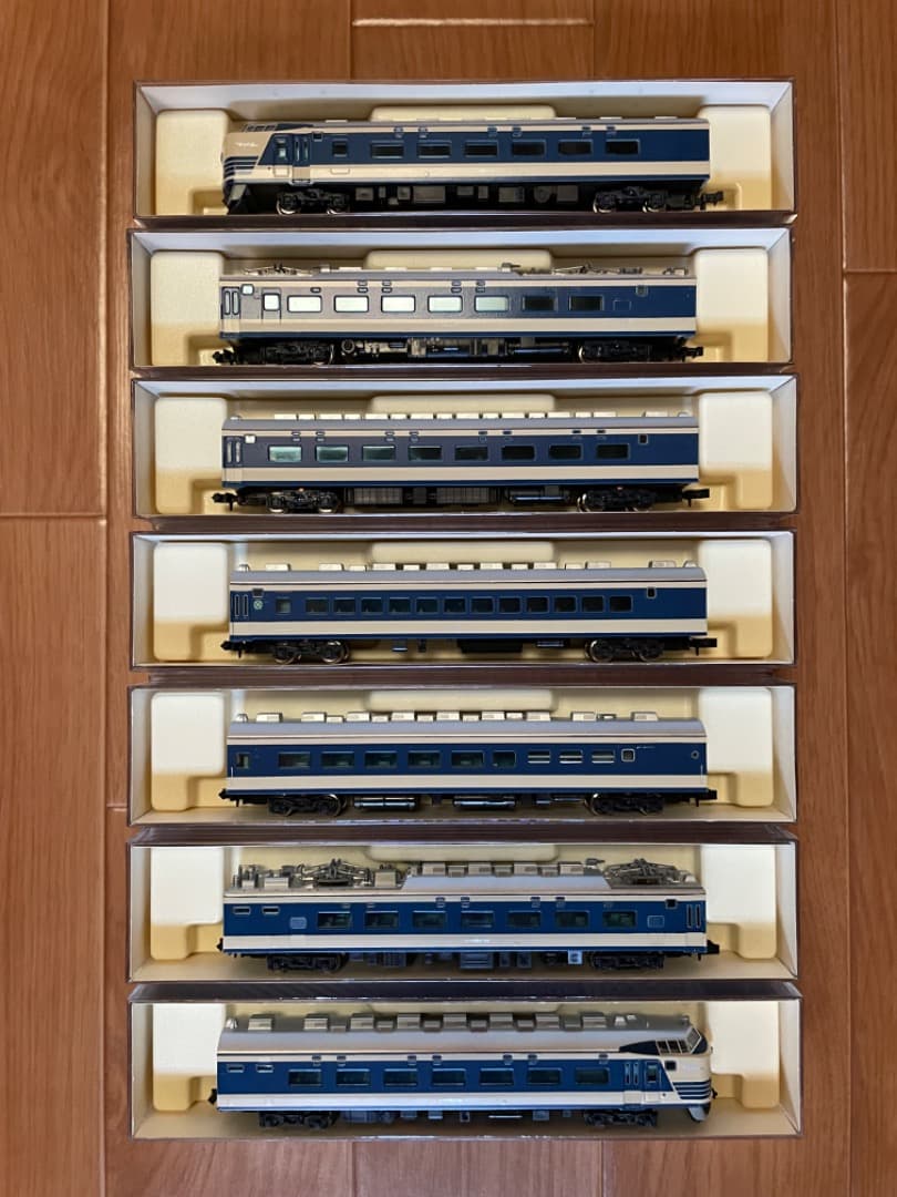 Nゲージ　鉄道模型　KATO 国鉄 583系 寝台特急 7両