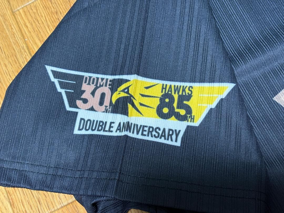 【柳田悠岐】ダブルアニバーサリー ユニフォーム（Lサイズ）