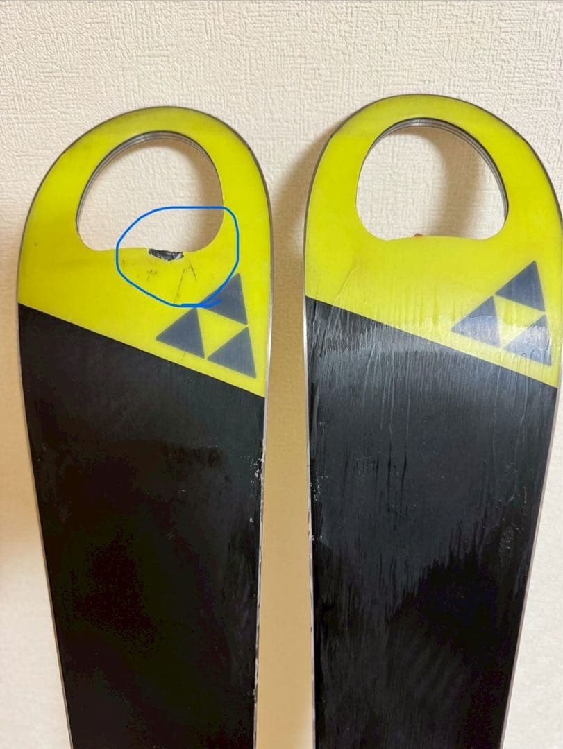 競技スキー板　ポール　スキーケース　セット