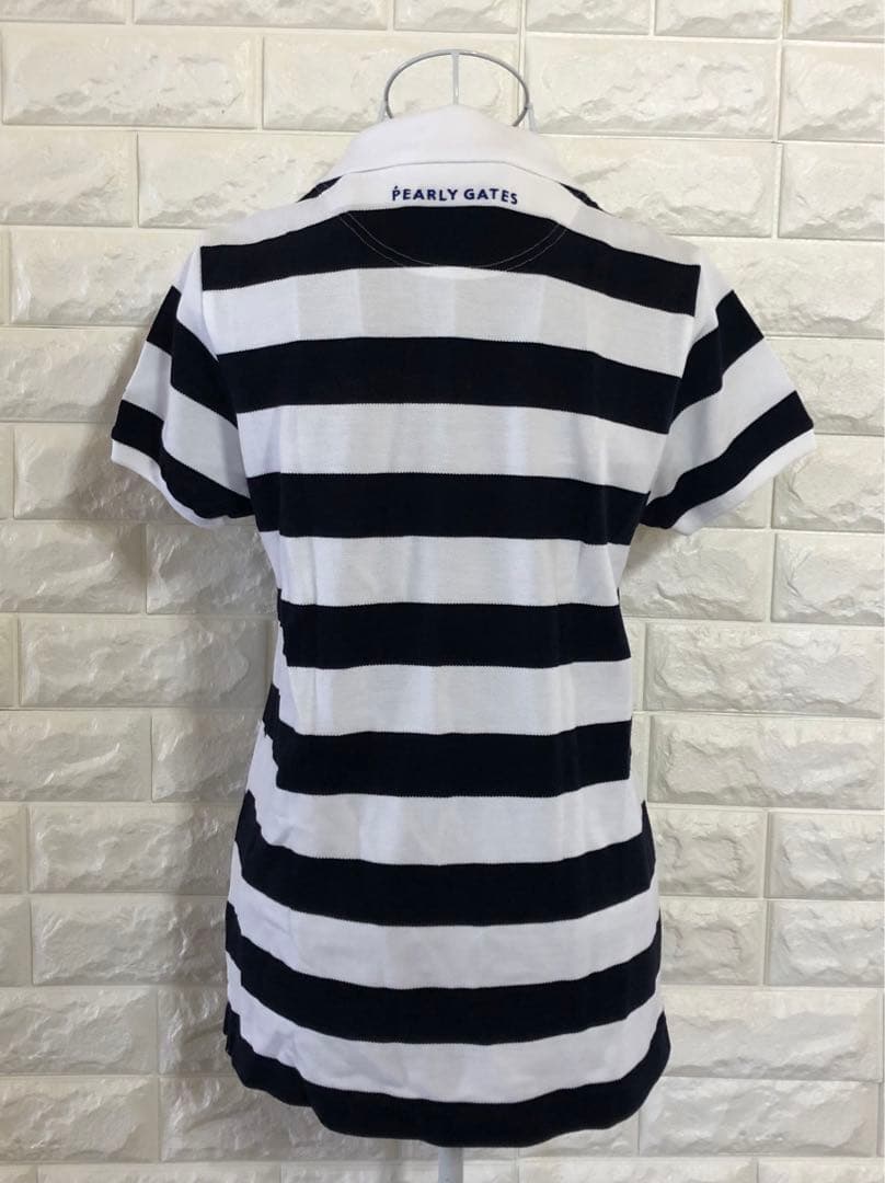 美品　パーリーゲイツ　スヌーピー　ボーダー　ポロシャツ