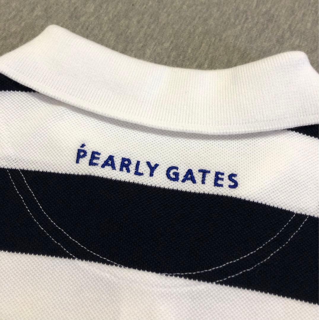 美品　パーリーゲイツ　スヌーピー　ボーダー　ポロシャツ