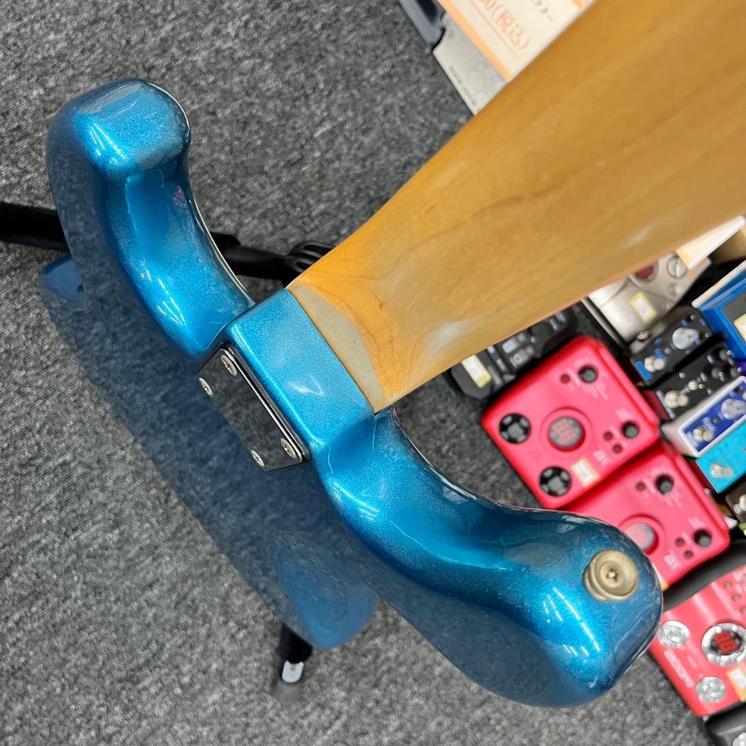 【⑦追加11430】 Bacchus ジャズベースタイプ メタリックブルー