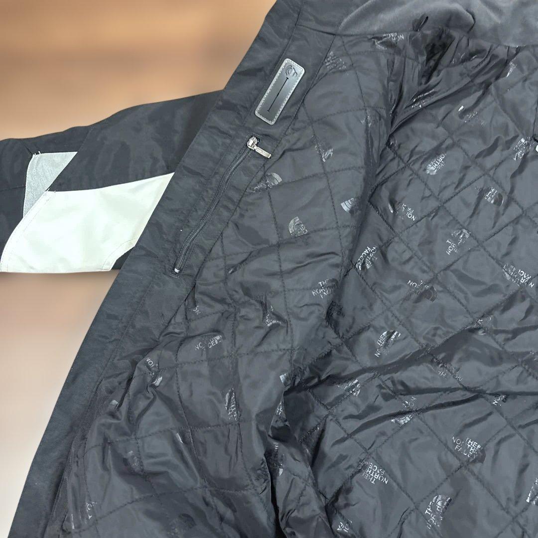⑫ THE NORTHFACE STEEPTECH アウター 黒　ナイロン