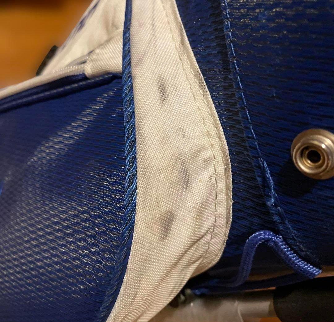 【希少カラー・スタンド式】Mizuno ゴルフ　キャディバッグ　中古