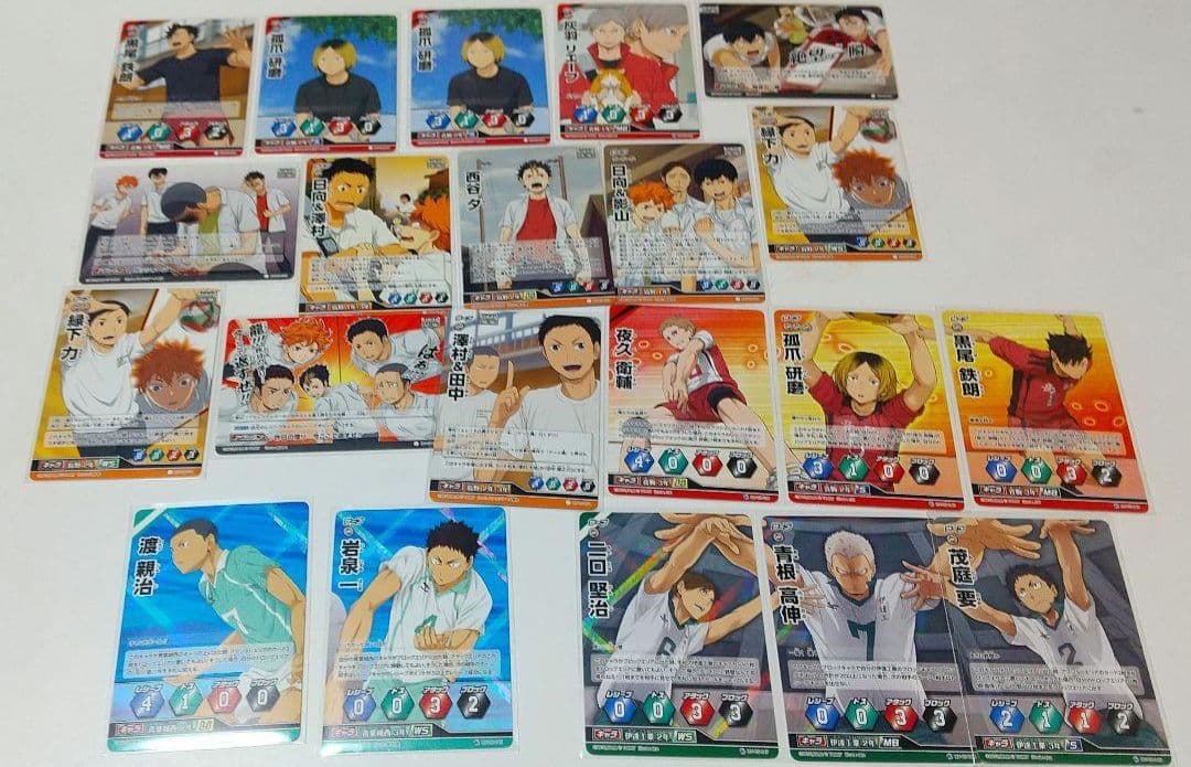 ハイキュー!! バボカ クリアカードセット