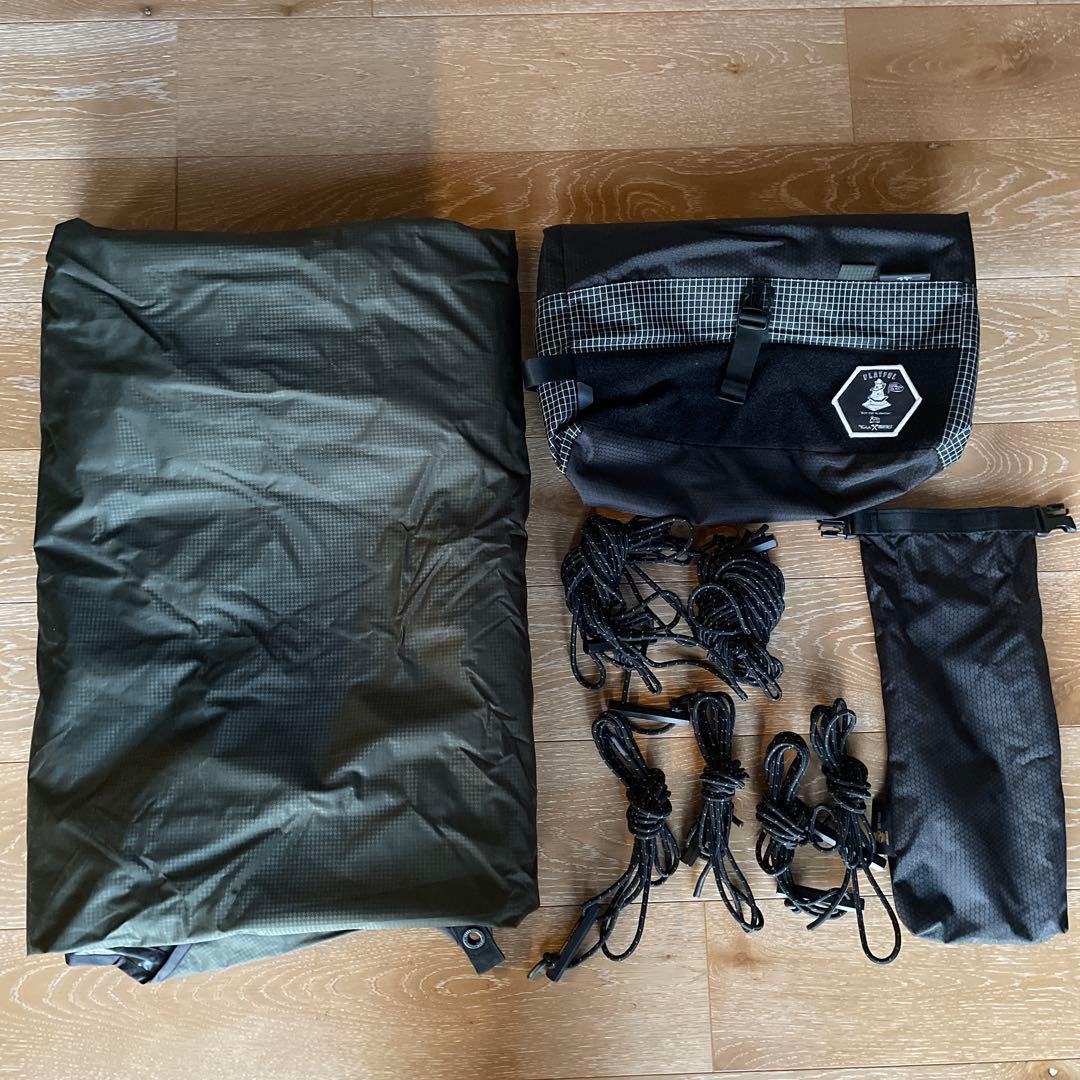 The arth 幕男 タープ 4th みどり　ざぁーす