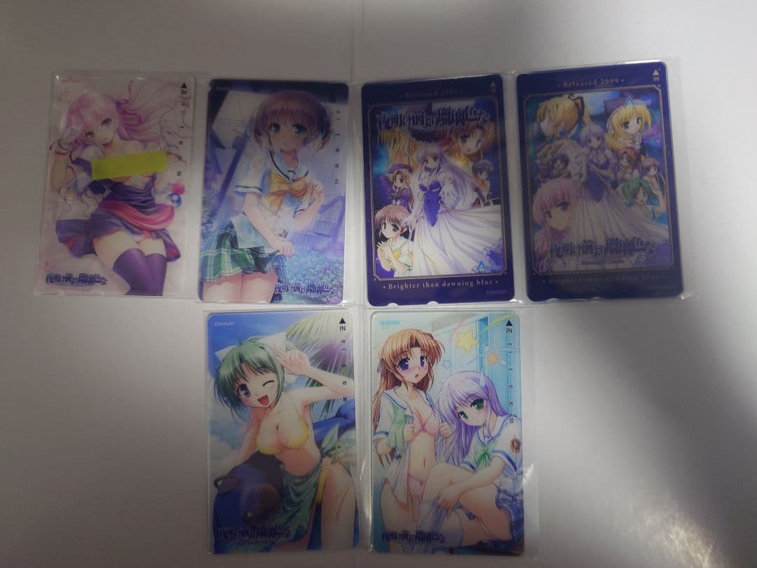 夜明け前より瑠璃色な　20周年記念ONLYSHOP テレカ風アクリルカード