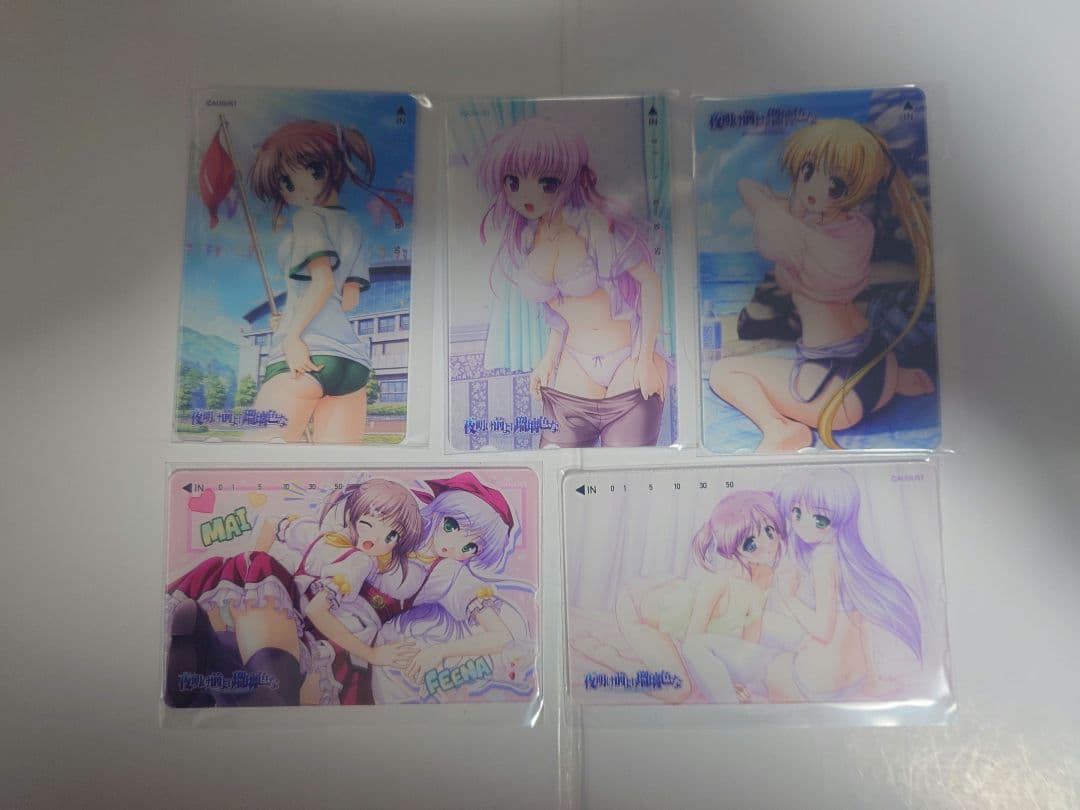 夜明け前より瑠璃色な　20周年記念ONLYSHOP テレカ風アクリルカード